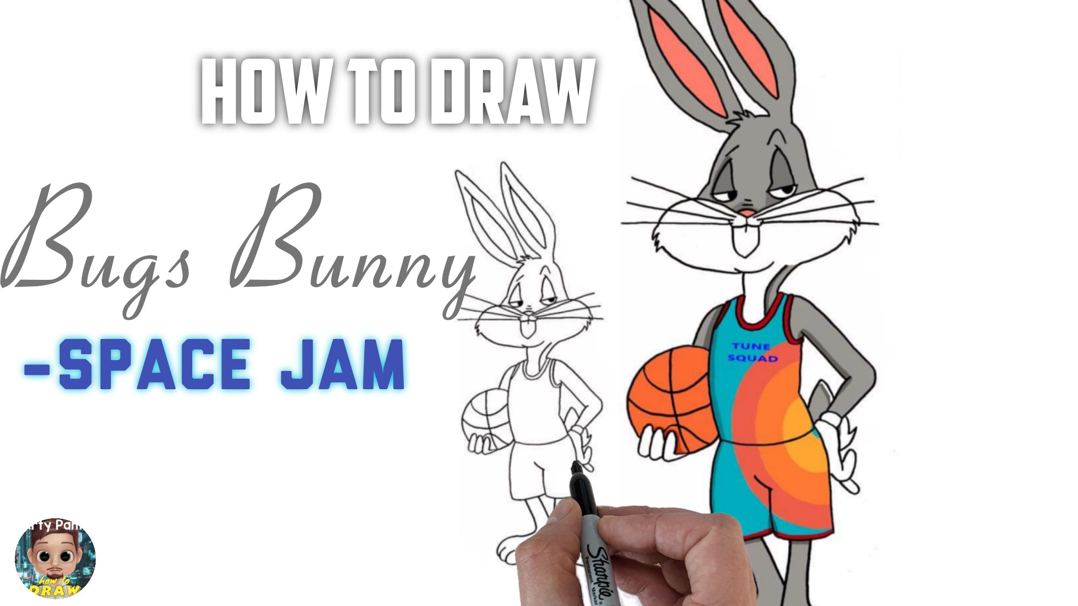 How to 2024 draw bugs bunny