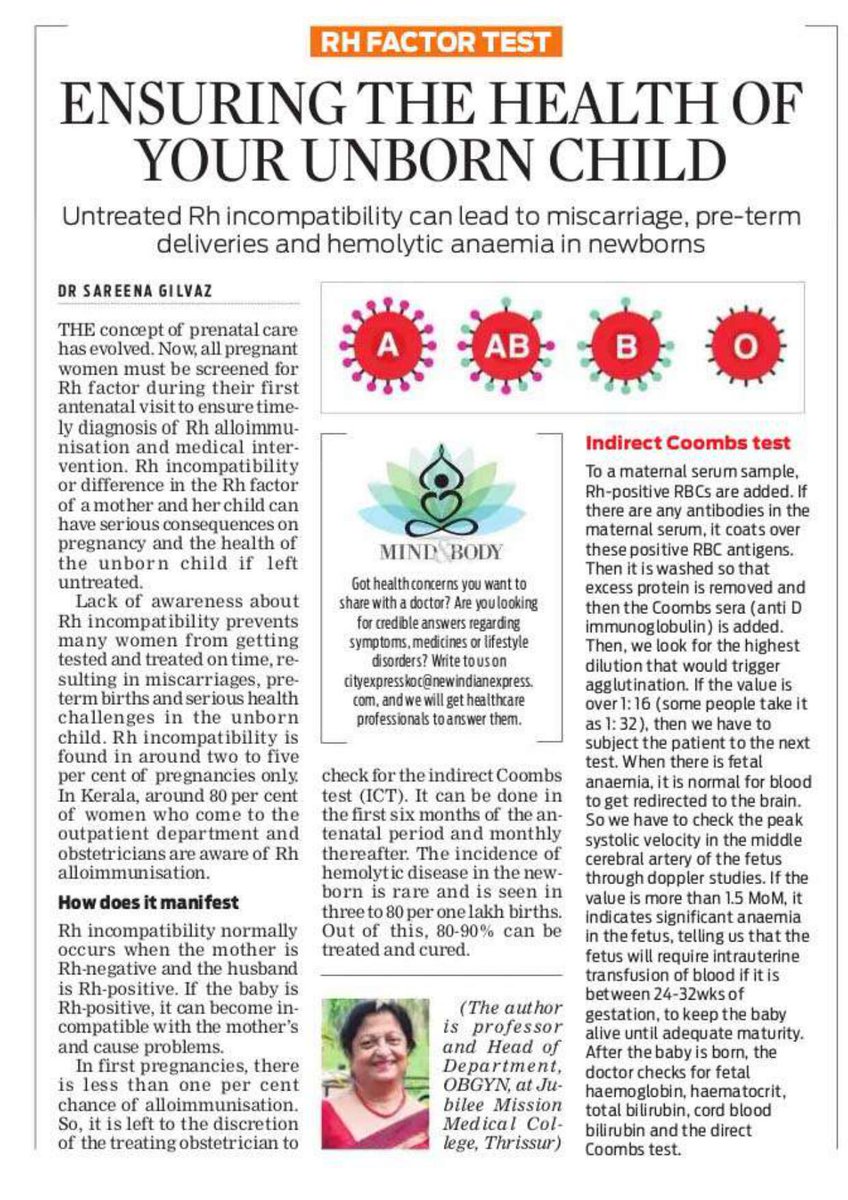 BSV_Global's tweet image. #Prenatalcare has evolved in recent times, &amp;amp; in some states, like #Kerala, the awareness rate about #Rhincompatibility among women is at 80%. Dr Sareena Gilvaz delves deeper into #Rhfactorscreening &amp;amp; medical intervention to ensure #foetalsafety. Read more: bit.ly/3rxHAZQ