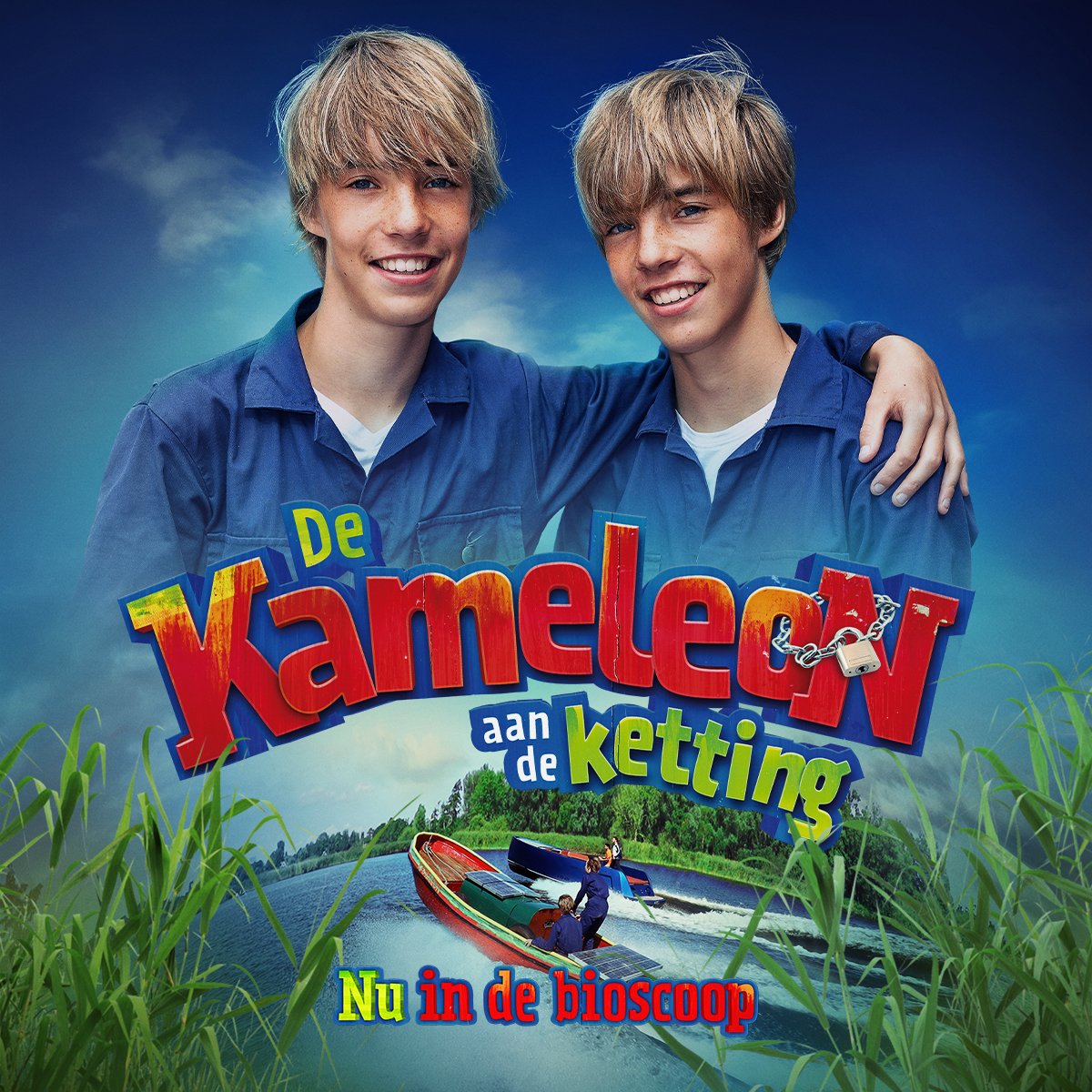 Heb jij het nieuwe avontuur van de bekendste tweeling van Nederland al gezien? De Kameleon aan de ketting draait nog steeds in de bioscoop! #kameleonaandeketting