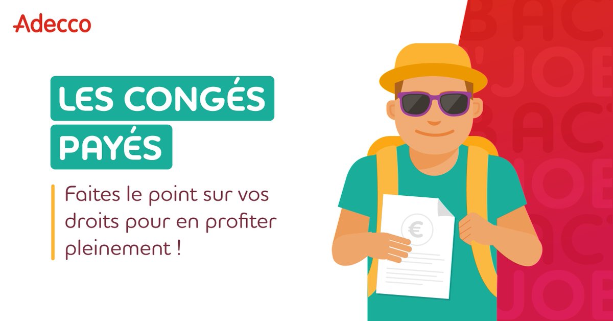 [ #ActuJob 💡 ] - Avec l’arrivée du beau temps, vous vous imaginez déjà les pieds dans le sable ? Mais avez-vous pensé à faire le point sur vos #CongésPayés ? Droits acquis, montant, dates … on vous dit tout pour partir serein. ▶️ fal.cn/3gZIQ ◀️
