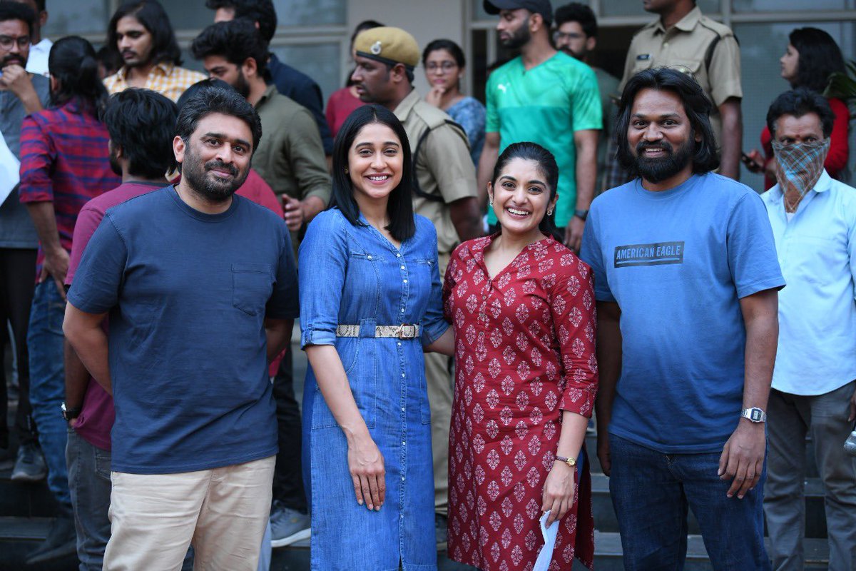 Suresh Productions, Guru Films and Kross Pictures - the winning combination of Oh! Baby, are back in collaboration for the official remake of Midnight Runners. The film is being helmed by Sudheer Varma, starring Regina Cassandra and Nivetha Thomas. Shoot in progress !