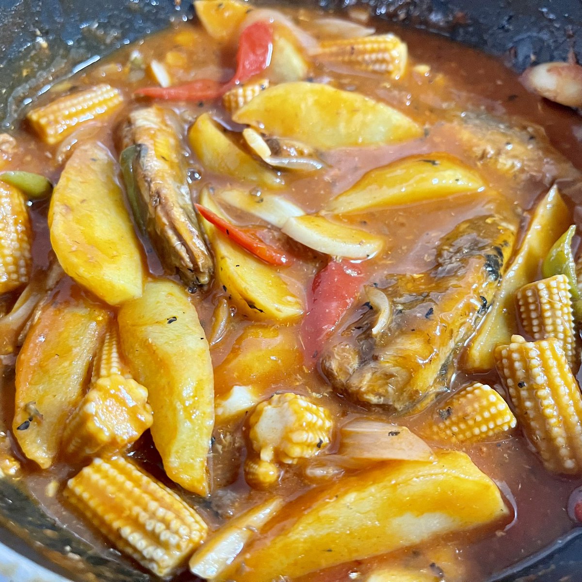norlinkarim's tweet photo. Sardines. Yay or nay?
With omelette &amp; garlic butter eggplant. Served with white rice.
#VirtualLunchDate #WAPmembers 
@Btsarmymom_SG @MamaArmy12619 @KookieBae26 @TannieFan @_mahitabel @MyMagicShop97 @KeiMagicShop @Cynthia134340 @neferteedi https://t.co/oPRNnYtzUt