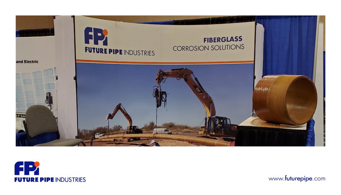 futurepipe's tweet photo. Future Pipe Americas at the 2021 Florida Ground Water Association (FGWA) Annual Convention & Trade Show in Orlando, Florida.
#fgwa2021 #fgwa #tradeshow #futurepipeusa #futurepipe #compositepipes #highpressure #drilling #flowstrong #yellowbox #wellstrong #redbox #orlando #usa https://t.co/Qb5oXbXPpu