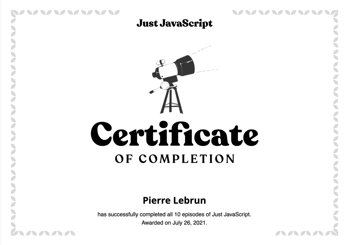 anthonylebrun's tweet image. This is cheesy as hell but... why not :) #JustJavascript
