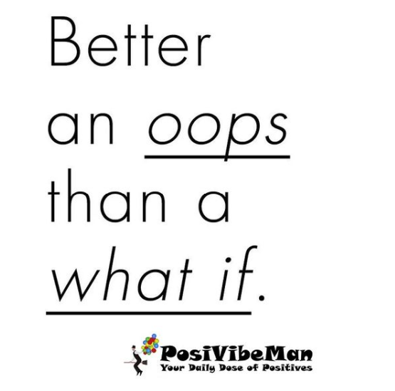 posivibeman's tweet photo. Why are we so afraid of making mistakes when it’s making mistakes that allows us to grow, learn and grow into our full potential? We might think that we are somehow less worthy if we make a mistake. That we won’t have people’s approval.

https://t.co/mcbcqaXg8O https://t.co/o1uKkDPnyg