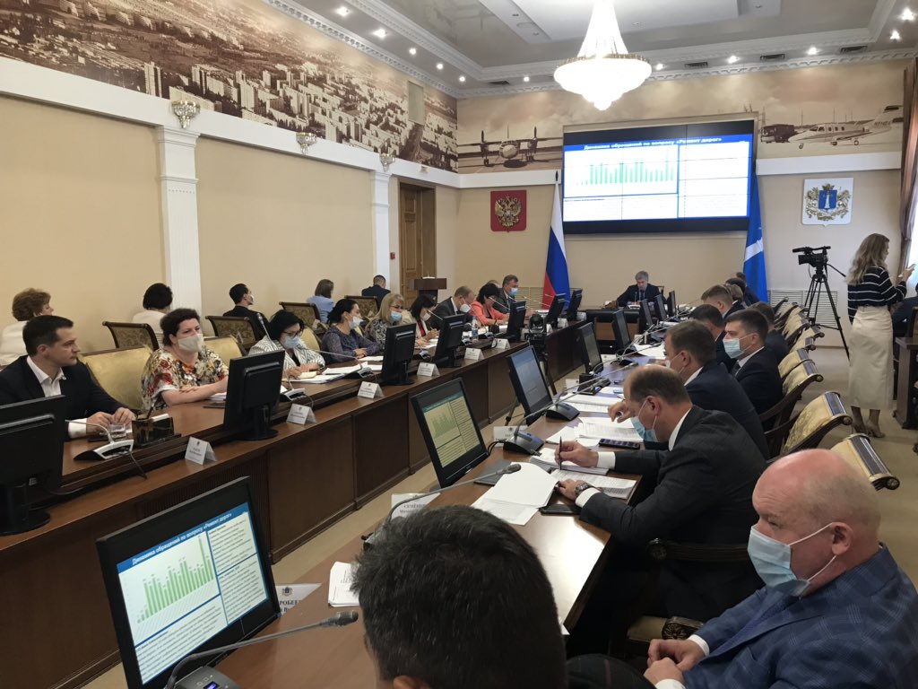 Аппаратное совещание в правительстве региона: хроника ulpressa.ru/MCAiPXC