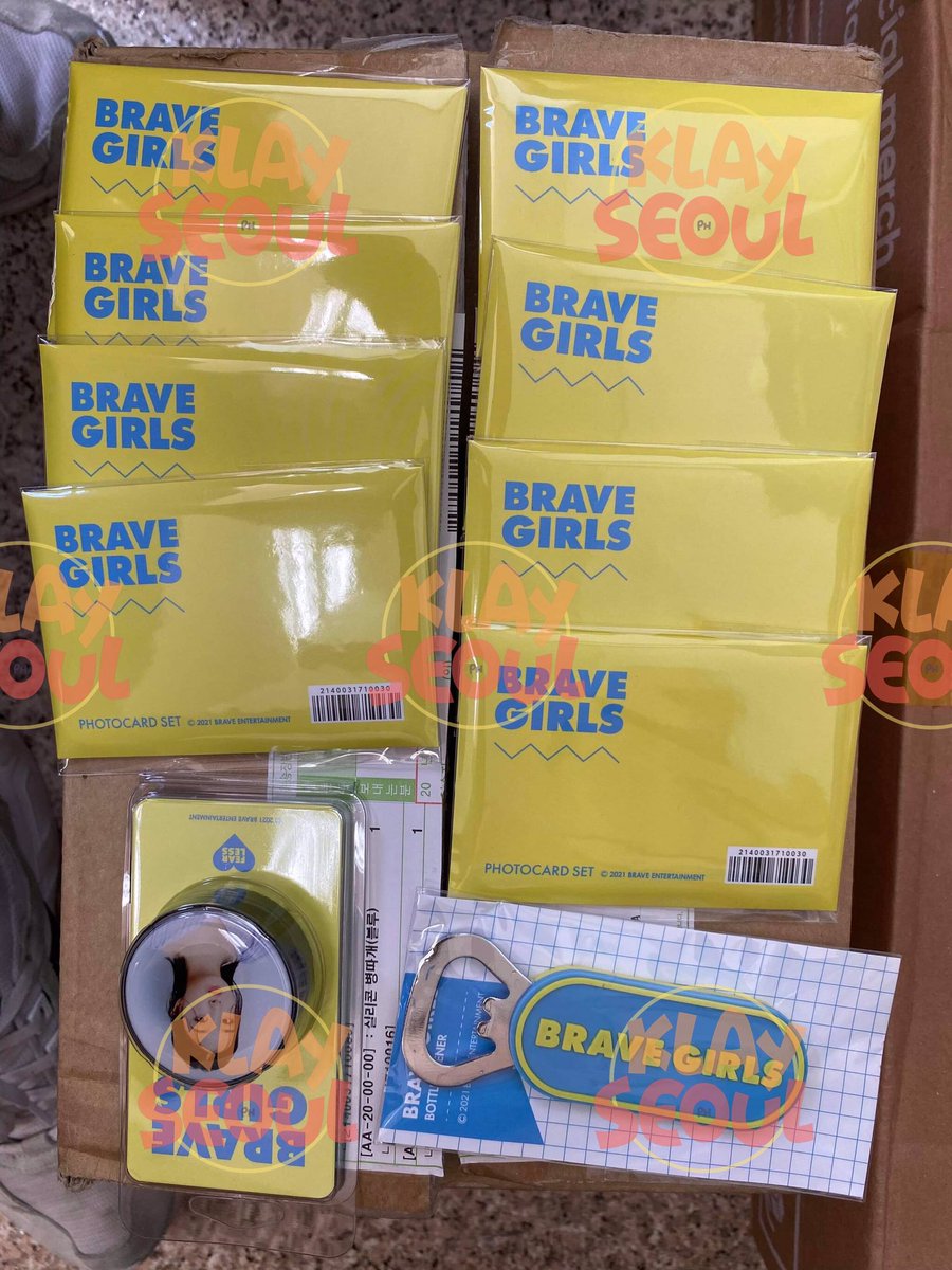 klayseoulph's tweet photo. #KLAYUpdates
Photo update from consol
-bts butter cd
-brave girls md
Pupunuin lang po yung box then ipapick up na po agad βΊοΈ thank you! https://t.co/d9jLNPI9p0
