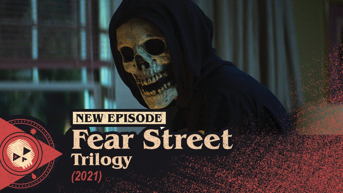 Str8_Chilling's tweet photo. Episode #329 - Fear Street Trilogy, is now available everywhere you get your blood filled super soakers! #rlstein #fearstreet #fearstreet1994 #fearstreet1978 #fearstreet1666 #netflix #leighjaniak #horrormovies #horrormoviereviews #moviereview #straightchillingpodcast https://t.co/qEmo6y2gyl