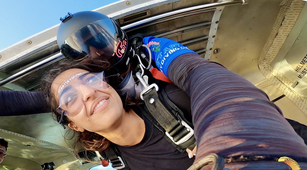 When you have work at 7 but a plane to jump out of at 5