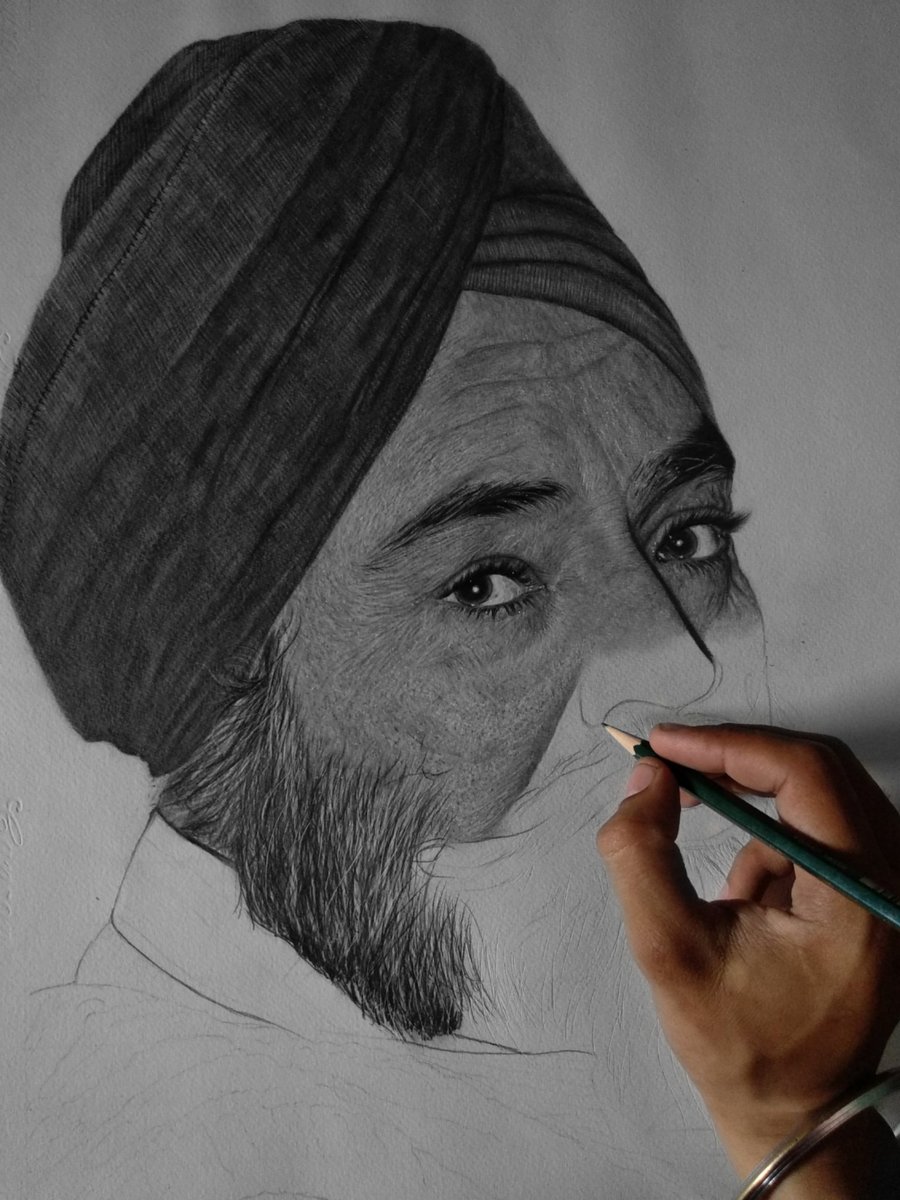 portrait_sp's tweet photo. Hiper realistic pencil portrait
on the way guys....
It took me 60+60 = 120h
#pencilart #art #ArtistOnTwitter https://t.co/ptkaRFXDFB