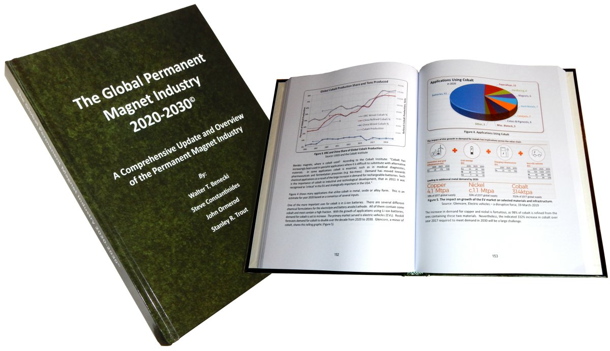 SponMat's tweet image. Finally back from the printer and ready to ship to our readers, The Global Permanent Magnet Industry: 2020-2030