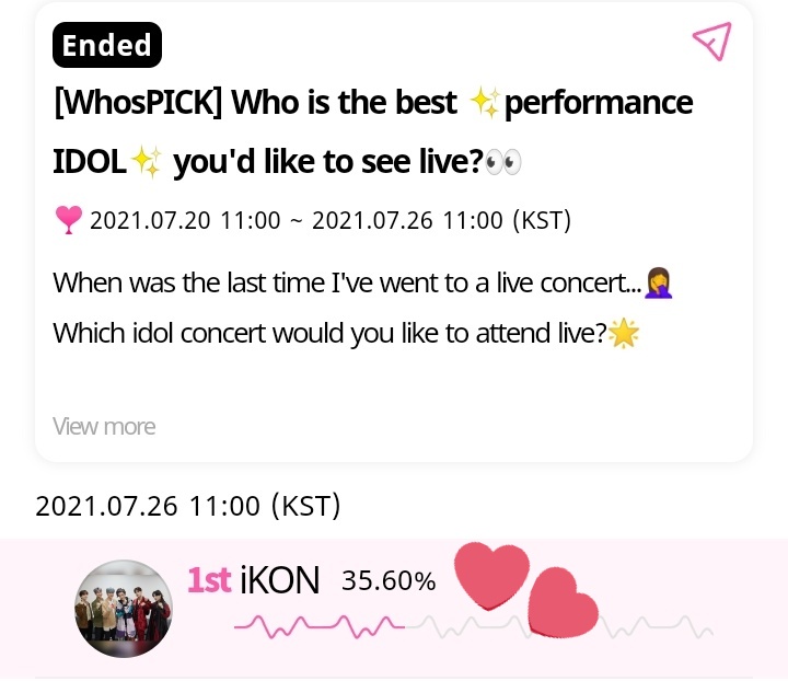 MYiKONICS's tweet photo. Congrats iKON 🎉 Thank you &amp; good job iKONICs 👍🏻 We won the 1st place for the best ✨performance IDOL✨ we’d like to see live 😍

🏆1st place: Pop-up Ads &amp; Global Online News Promotion

We did it again !! keep this good momentum for iKON Comeback soon ~

@YG_iKONIC #iKON #아이콘 https://t.co/CN5D7wmopf
