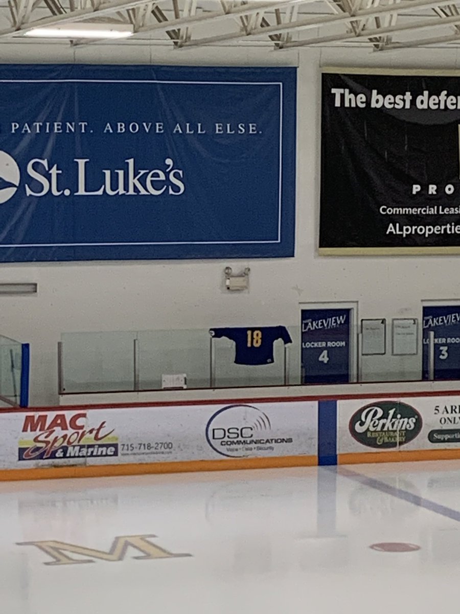 funk_matt's tweet photo. Really powerful moments today before & after our game against St. Cloud Cathedral. Both teams shared a moment of silence for Mack Motzko before the game and then a prayer together afterwards. @CHSPuckSquad should be proud of their leaders #hockeyfamily #RIPMack @cdhhockey https://t.co/BrralRS0K1