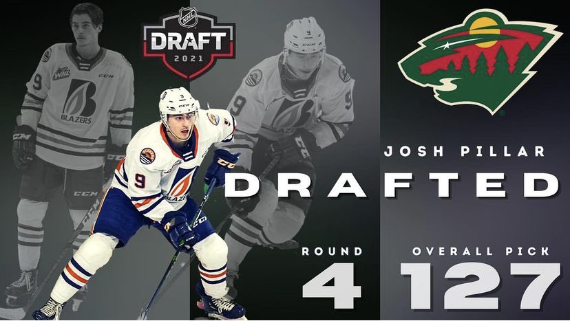 What an honour to be selected by the <a href="/mnwild/">x - Minnesota Wild</a> yesterday. Thank you to my family, friends, coaches and teammates for all your support over the years that helped me make my dream come true.  I cannot wait to get down to The State of Hockey to get things going!