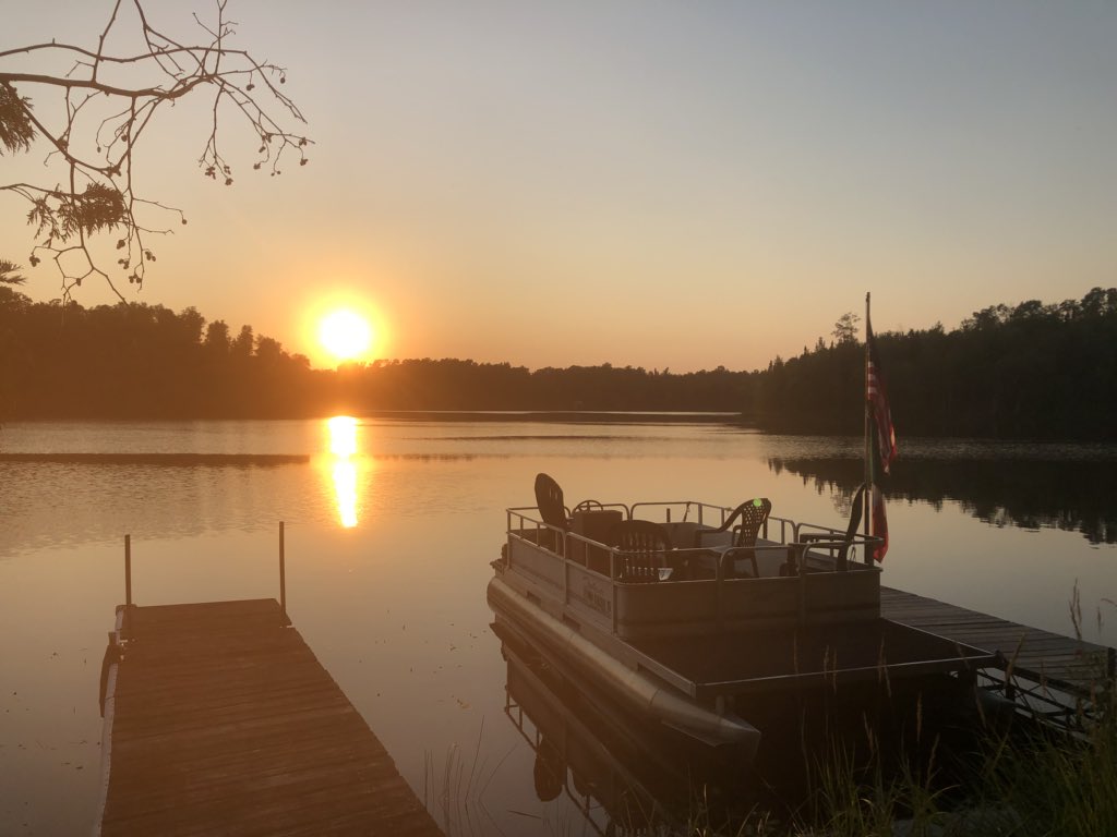 Sunday calm on Island Lake, Silica MN @CBS3Duluth  @wdiowirt @KBJR6news