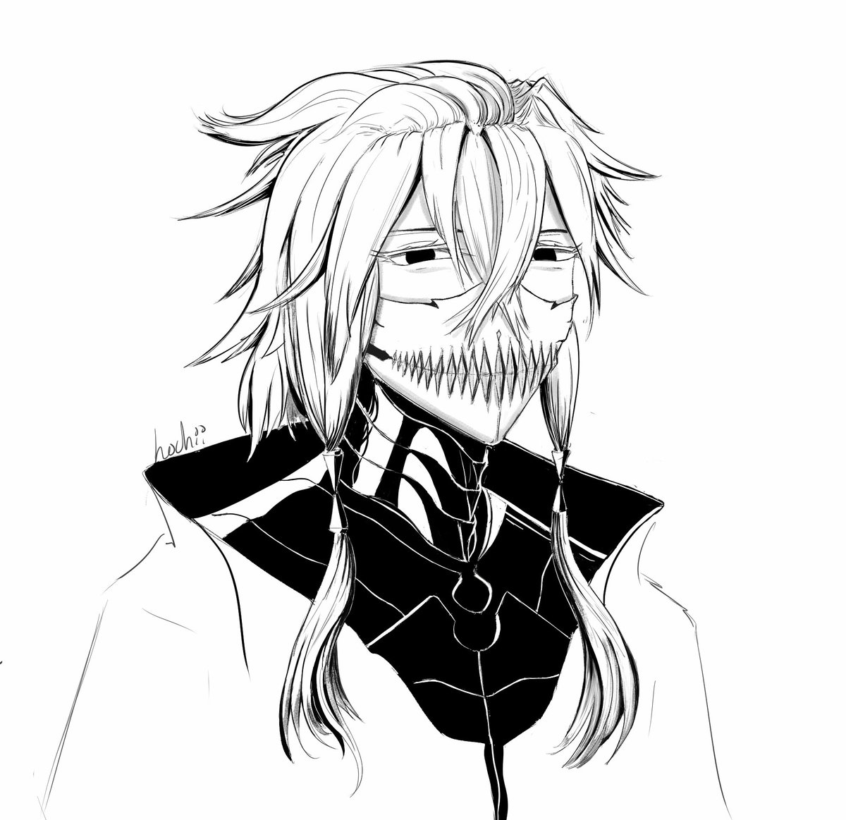 hyokse's tweet photo. Harribel is sexy af #BLEACH #anime #manga 
ps: i gave up on the hair https://t.co/m8ETqsHs1Q