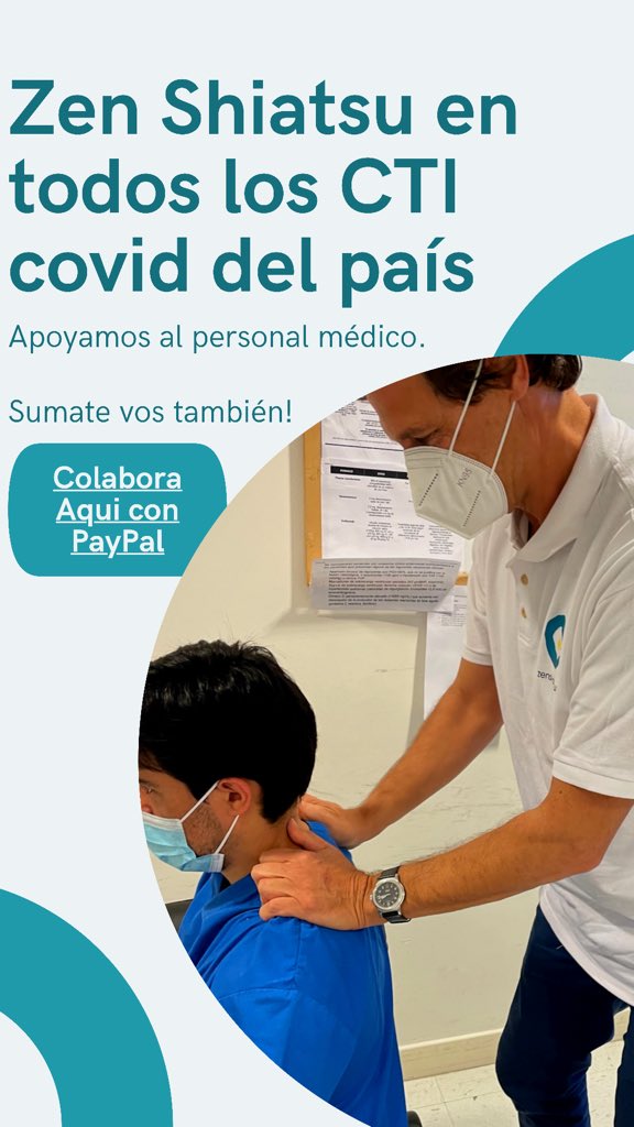 Empezamos la gira de todos los CTI covid de salud pública del Uruguay dando sesiones gratuitas de Zen Shiatsu al personal de salud de primera línea de cuidados covid. 
Ayúdanos a llegar donde más se necesita. 
Colectivo Abitab Nº 117357
Donar con paypal
paypal.com/donate?hosted_…