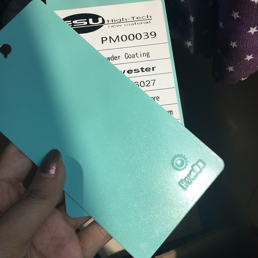 Hsindapowder's tweet photo. Macaroon blue metallic effect 🐬 #hsinda #powderpaint #powdercoated #powdercoating #electrostaticpainting #hsindapowdercoating #hsindaiseverywhere #metalfinishing #metalfabrication #pinturaEnPolvo #pintura #pinturaindustrial #PinturaElectrostatica #palletrack #Storagesystems https://t.co/ULLUmLDLSh