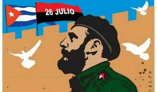 YoelkisH's tweet photo. 26 de Julio, día de la Rebeldía Nacional, #MiMoncadaEsHoy levantemos nuestras voces y digamos a Viva Voz 
#ACubaPonleCorazón
#OrgulloUniqueño
@FctGallardo @yeneyd2 @UNICACu @BelkysRamrezSn2 @JorgeLuisNpole2 @AAB_Cuba @SandoLopetey @CubaMES @CarlosGP0720 https://t.co/sU1fhI6B1C