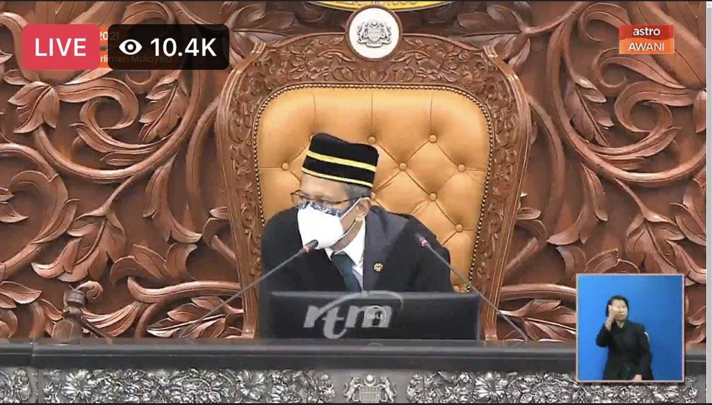 MASKS IN PARLIMEN

that looks like a KN95 over a 3ply disposable. by right the KN95 should be on the inside, else its pointless for its superior seal to be broken by the normal disposable.