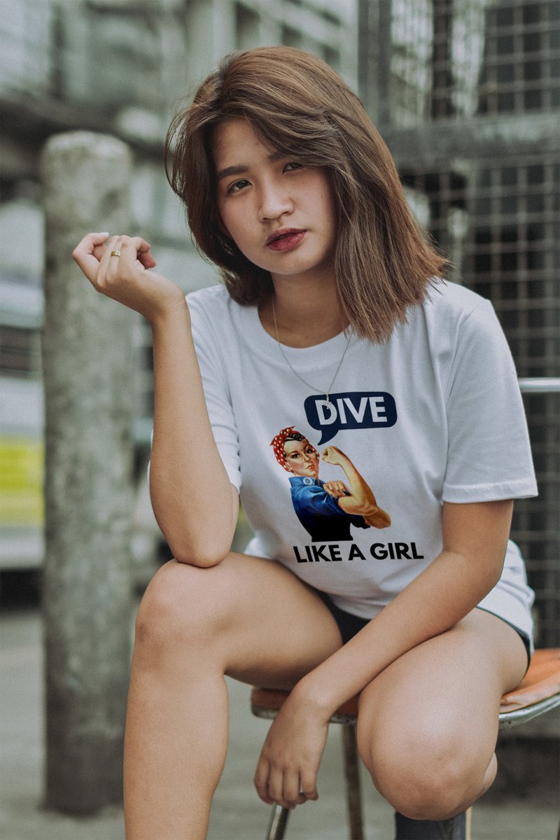 dive_design's tweet photo. Dive like a lady.. all the best divers do!  Get it here; https://t.co/IUzPnfU0wH

#scubaladies #girlswhoscuba #scubagirls #divelikeagirl #girlsdoitbetter #redbubble https://t.co/4s2921kln8