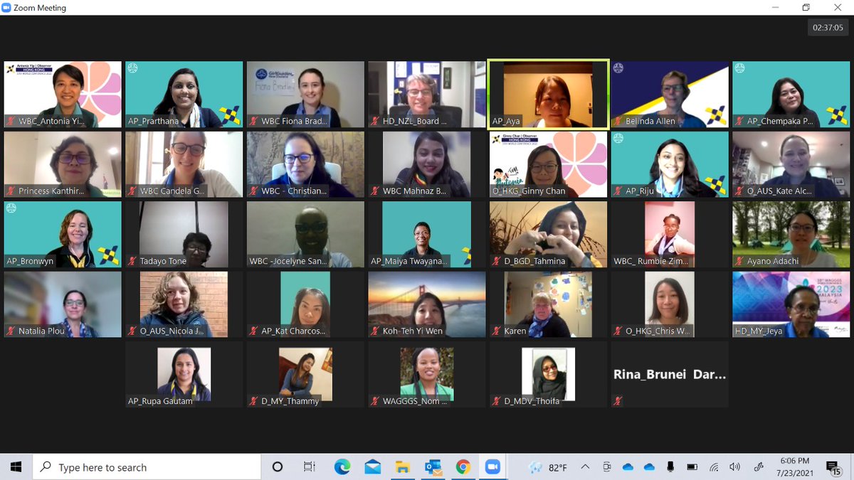 WAGGGSAsiaPac's tweet photo. Over an eventful weekend, our 50 AP World Conference delegates had the opportunity to spend time with our 14 World Board candidates and get to know them better over 2 speed dating rounds. We've also met with 32 AP MO Head Delegates to discuss about the motions proposed. 

#37WoCo https://t.co/qZeEDmsFTA
