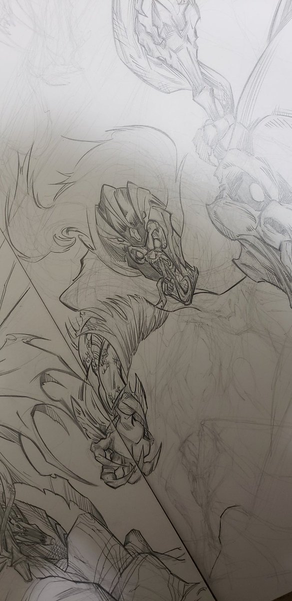 inkbat_studios's tweet photo. Here have artist Andy Jay showing us a glimpse of will soon be the true form of the evil #kinghiss from #MastersoftheUniverse 
#hemanandthemastersoftheuniverse #snakemountain #kinghiss #serpos #thesnakemen #mattel https://t.co/5vIU1aVJZ4