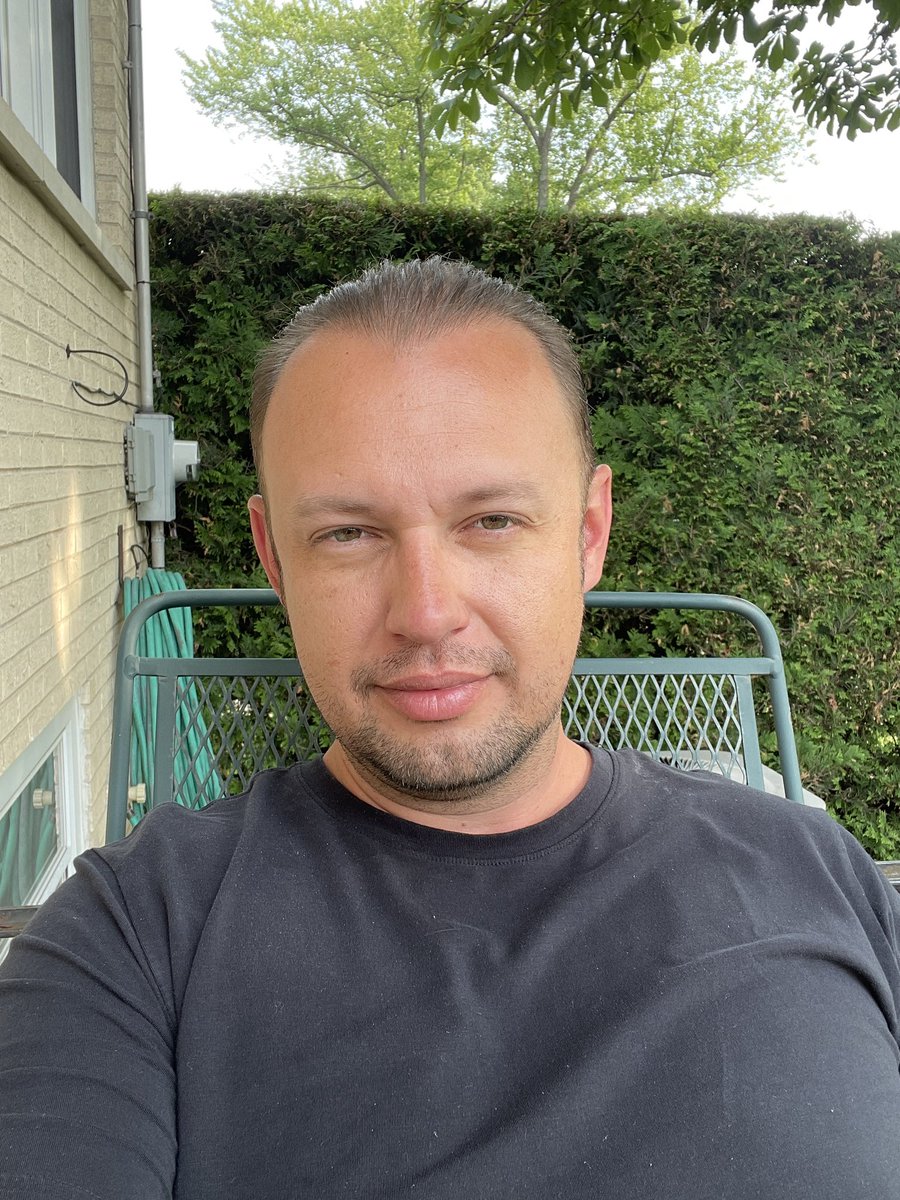 The face of a man who is grateful for everything