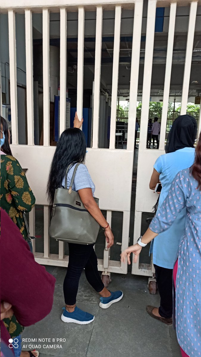 morpheus1221's tweet photo. @OfficialDMRC What is the point of this excercise of making commuters wait outside? Just makes no sense in terms of COVID control. You are only making sure that COVID is not spread in Metros but that doesn't do any good in actuality. It would spread outside the Metro.

Dwarka - Sector 14. https://t.co/J0VHubnYCS