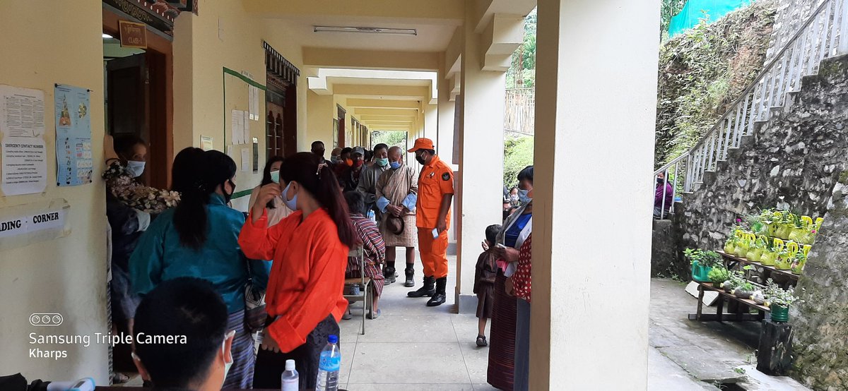 ChongaTshering's tweet photo. Vaccinating second doss https://t.co/42hbonLBvm