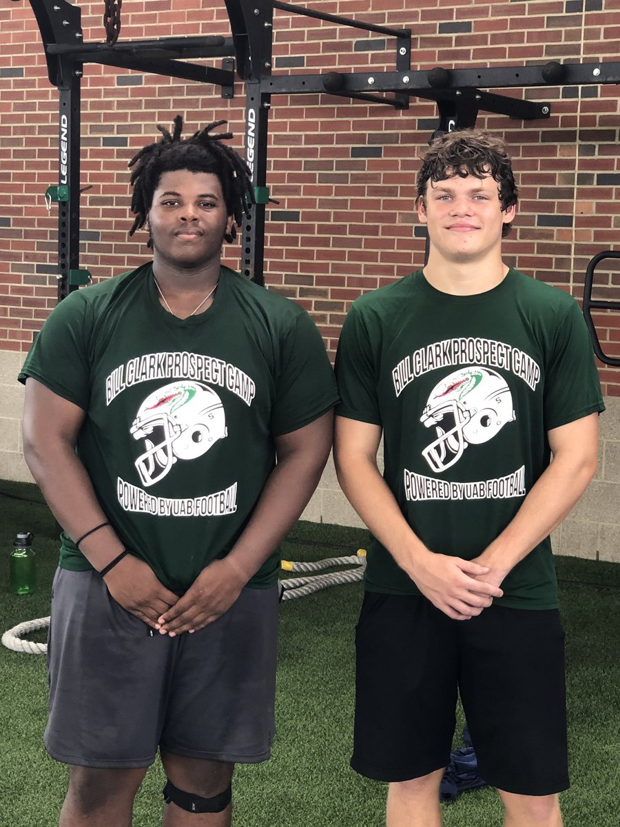 adamjump8's tweet photo. Me and @CheikhTKoita1 had a great time competing @UAB_FB today. Thank you to @CoachBillClark for the camp. @UABRecruiting @nickbgentry @CoachJ_Pope @PopeFootball @CoachTabGriffin @RecruitGeorgia @THE_BREAKAWAY https://t.co/bkaSNtNVSK