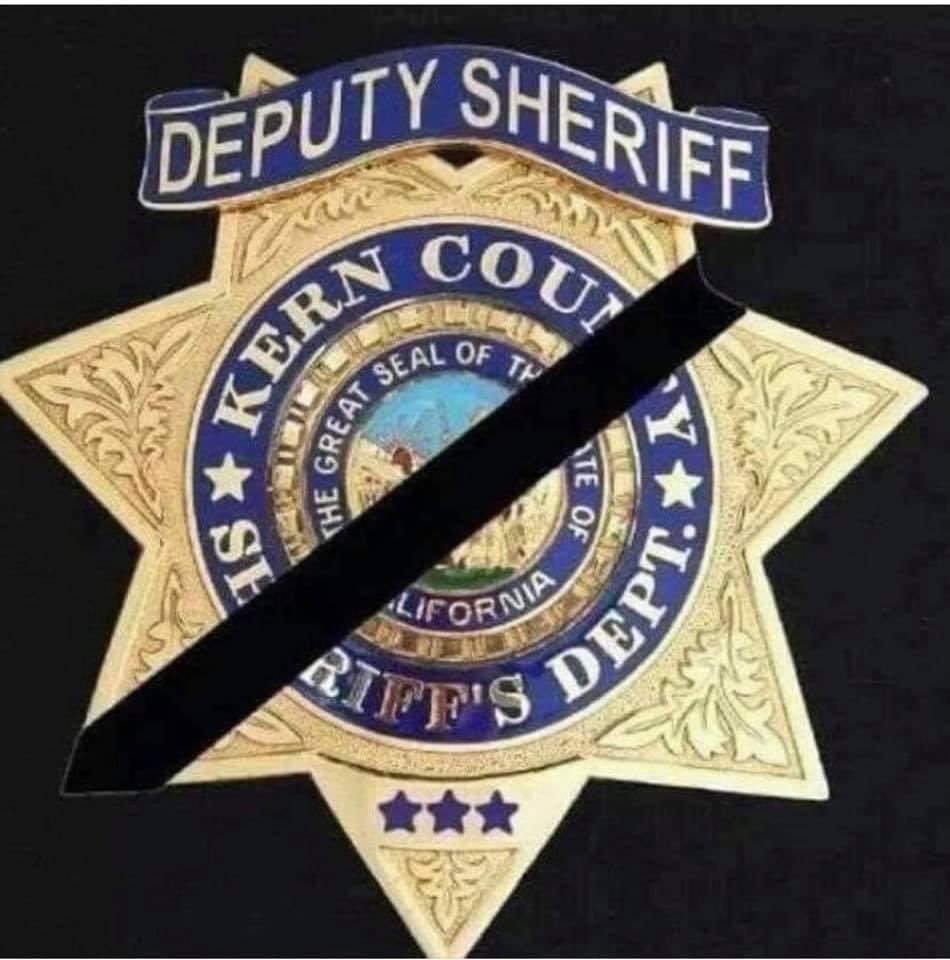 KernCountyDA's tweet photo. Our deepest condolences to family, friends &amp; fellow deputies of the KC Deputy Sheriff who was killed in the line of duty today. We also pray for a speedy recovery for the second deputy wounded. A tremendous tragedy &amp; loss for @KernCoSheriff &amp; our community. Our hearts are broken. https://t.co/o1uO2HRWR0