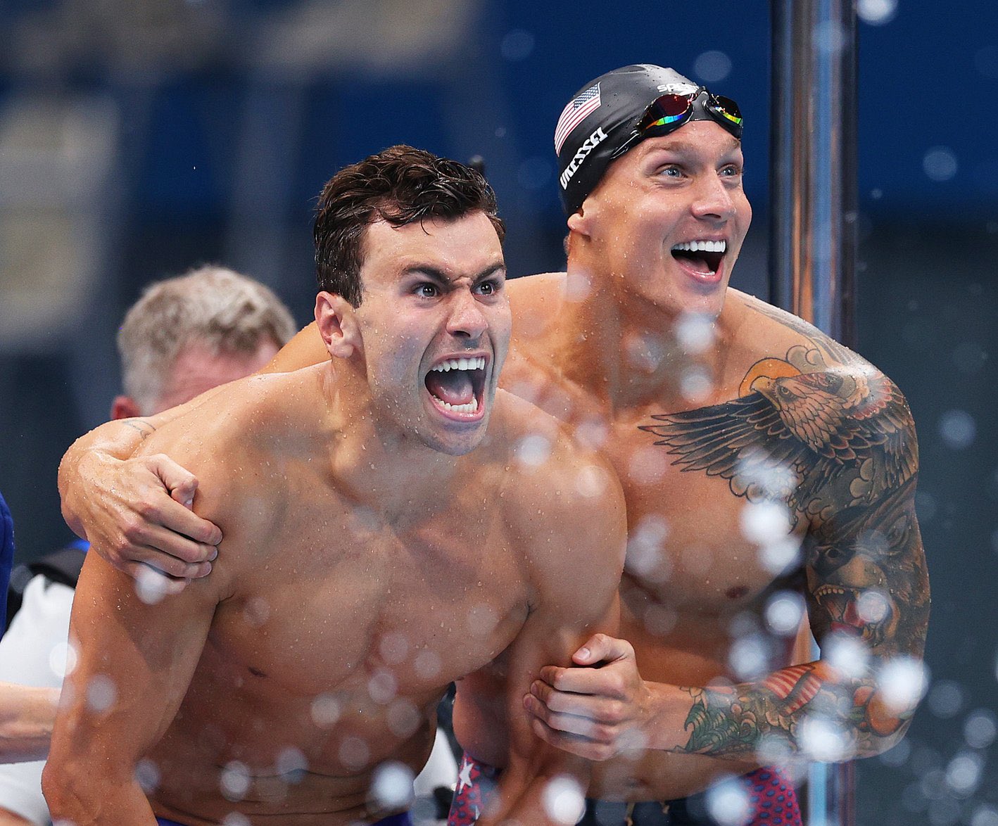 Panam Sports V Twitter Gold Gold Gold Gold For Team The Team Usa Wins The Men S 4x100mts Freestyle Relay Final In Tokyo 3 08 97 Third Fastest Time Ever