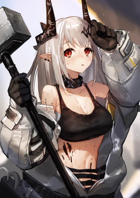 あつ… #アークナイツ 
