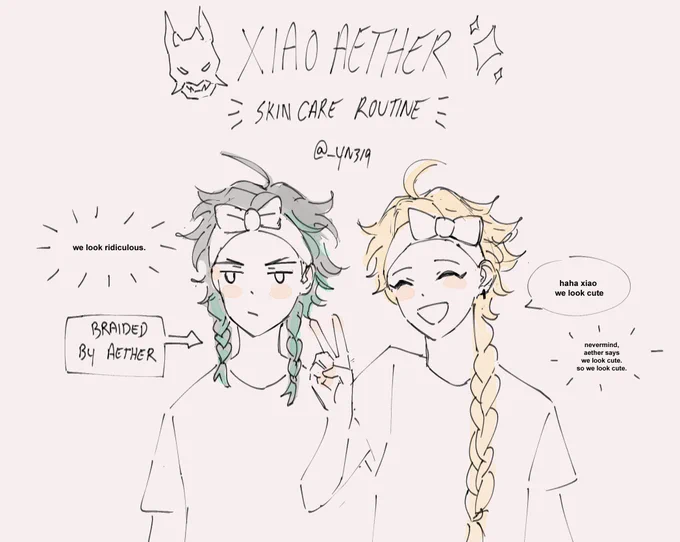 xiaoaether skincare routine🤔

#GenshinImpact  #原神 #xiao #aether #XiaoAether 