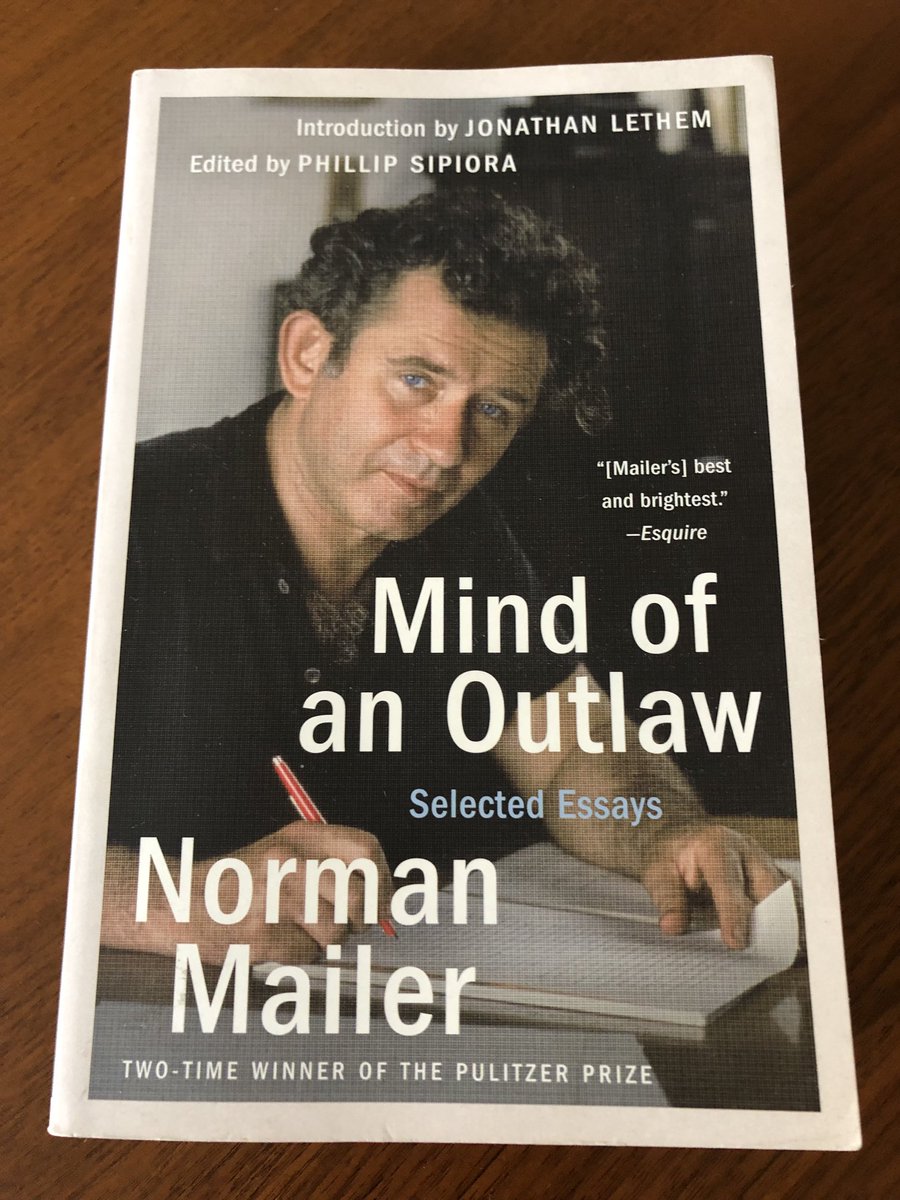 thejohnmeroney's tweet image. #weekendread #longread #greatweekendread #normanmailer #outlaw #mailer #contrarian #mindofanoutlaw