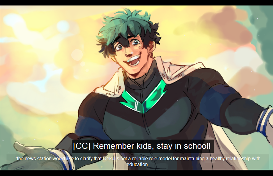 He wants to spread a good message but he's an outlier and should not be counted. #bnhaspoilers