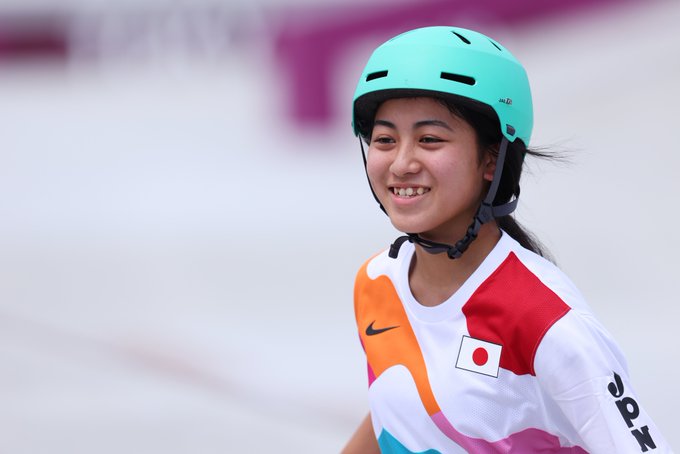 祝 女子スケートボード 13歳の西矢椛選手が金メダル 中山楓奈選手は銅メダル まとめダネ