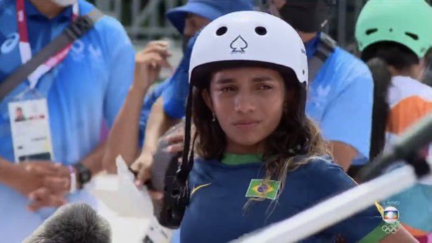 tracklist's tweet photo. QUE EMOCIONANTE!

Rayssa, você é gigante! #Tokyo2020 https://t.co/sRXvYXmbhS