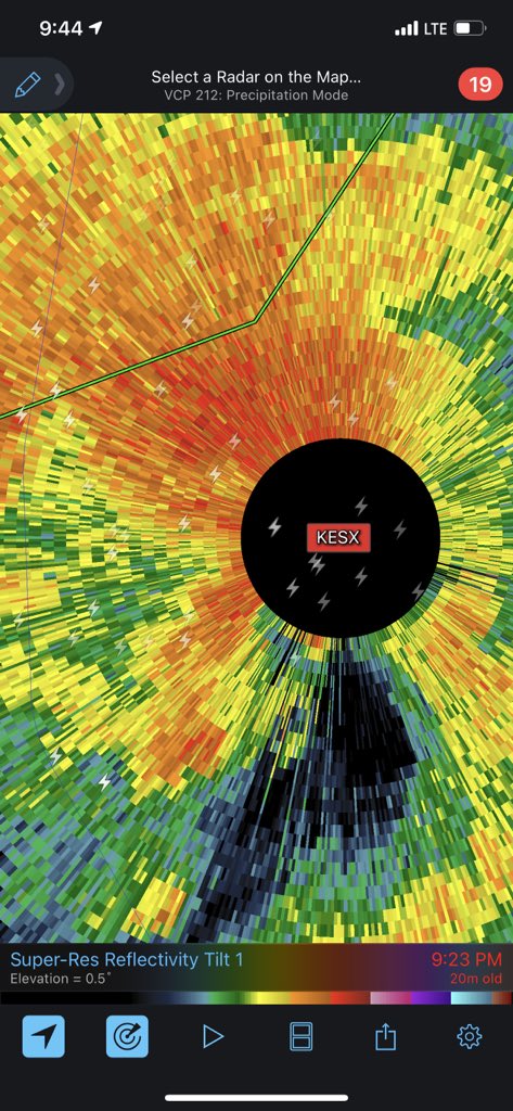 WeathaMan1234's tweet image. Take a wild guess as to why the radar might be down right now… ⚡️ #vegasweather