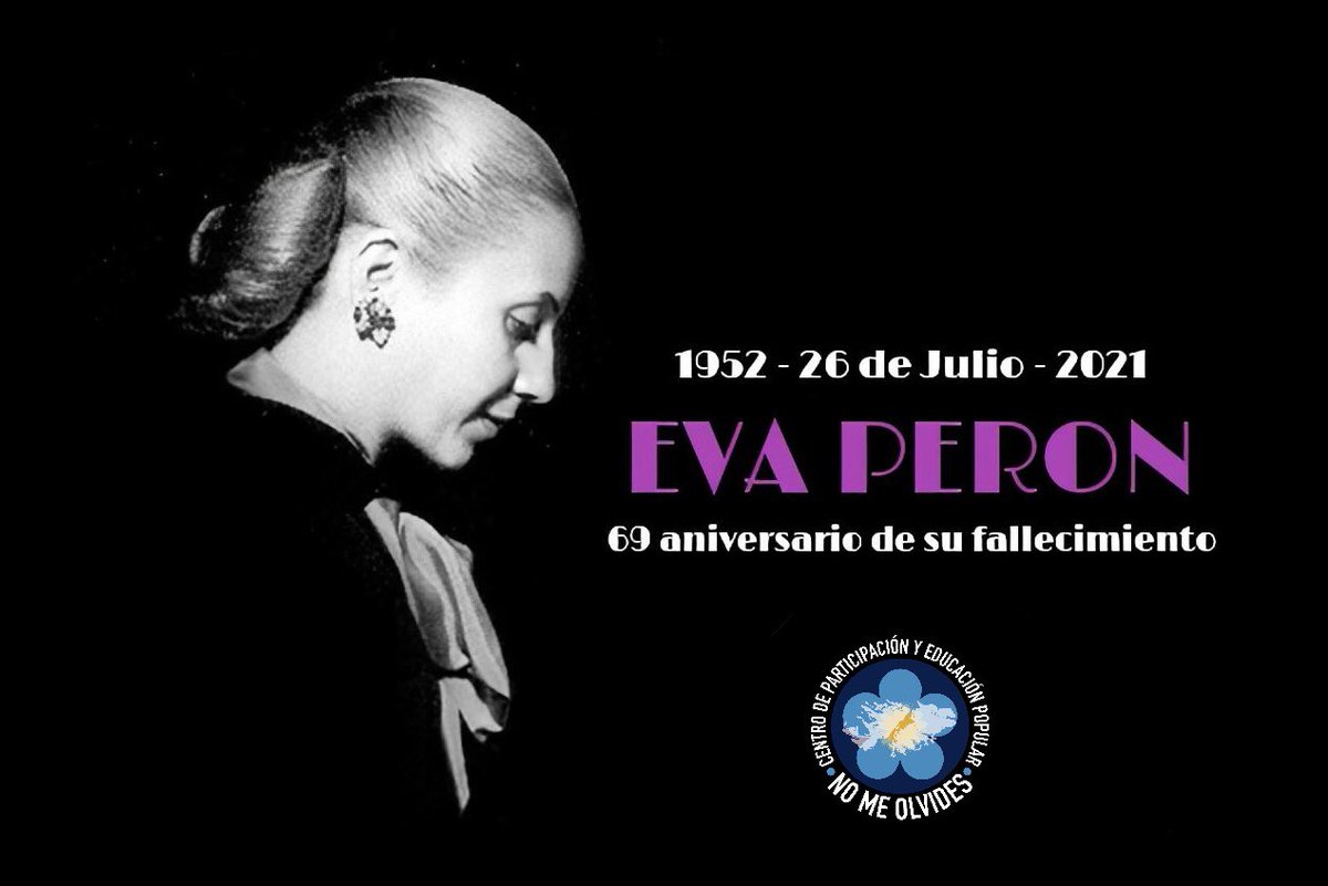nmo_tdf's tweet photo. Eva Perón fue pionera en el reconocimiento de las tareas de cuidado, impulsó la participación política de las mujeres y transformó la caridad en justicia social. Hizo historia.

Hoy Evita vive en las nuevas conquistas y en cada compañera y cada compañero que lucha.

#evitaeterna https://t.co/ISboDMjzmT