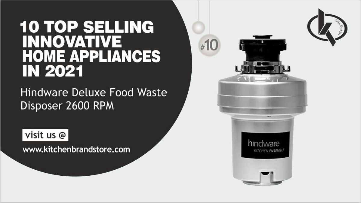 The Hindware Deluxe Food Waste Disposer features a powerful motor of 0.75 HP which helps much effectively in churning out the entire waste into finely ground particles that are easier to dispose off. 

Visit: bit.ly/3kRHE5r

#FoodWasteDisposer #HindwareFoodWasteDisposer