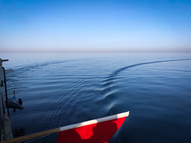 After a busy week testing all aspects of being a forward deployed operational unit, it's nice to stop and appreciate a little calm. Dusk in the Gulf on #OpKIPION. #Continuous15 #Crew6Mavericks