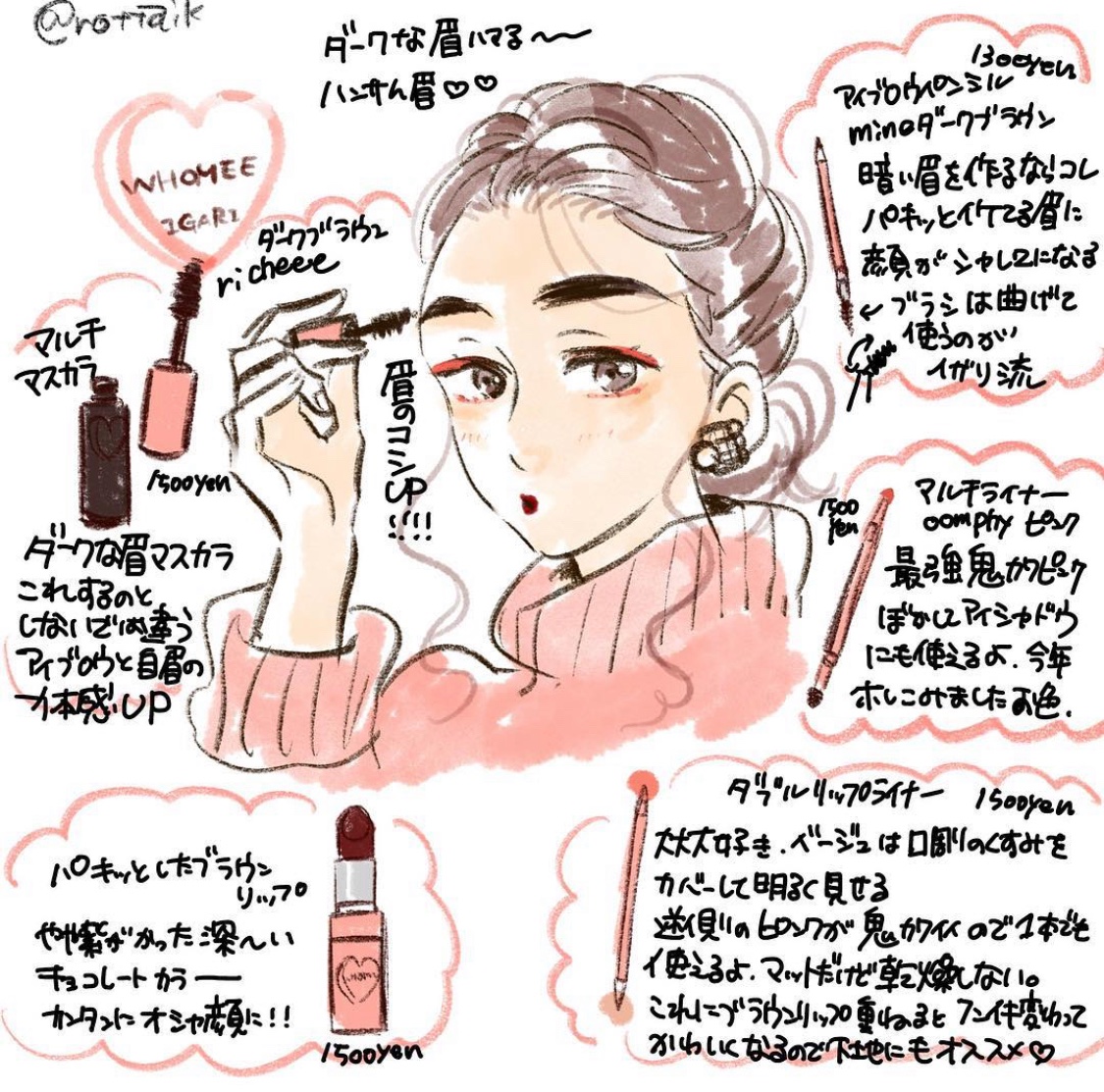 仕事に使う過去絵を漁ってた。この辺好きな感じに描けたやつだ😊 