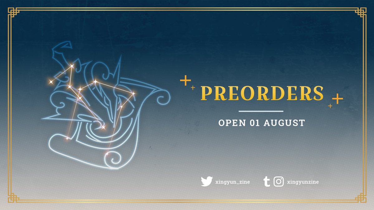 Xingyun Zine | Project Wrapped! tweet media
