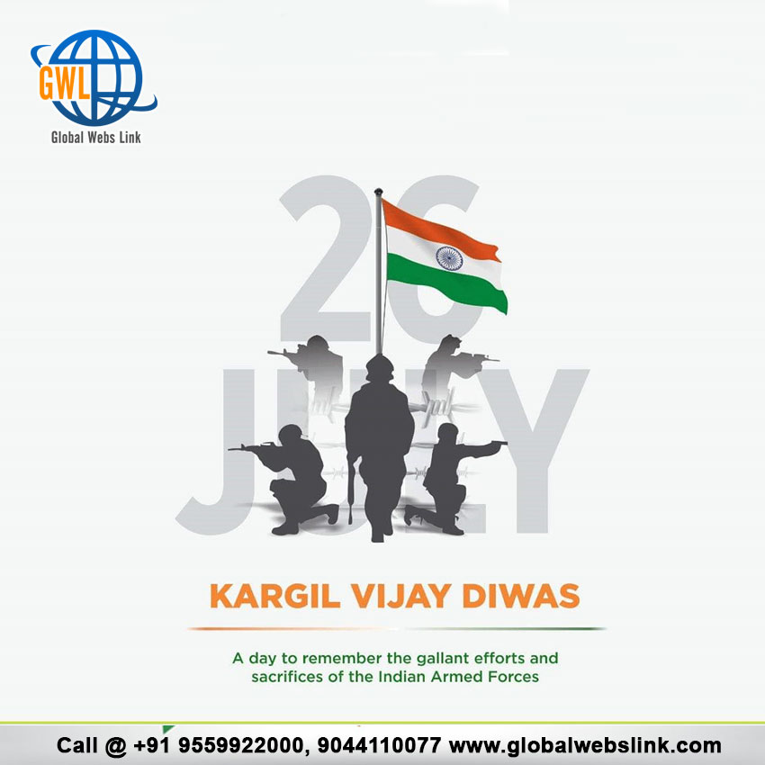 GlobalWebsLink's tweet photo. We, who are protected will never know the sacrifices of those who have laid down their lives for us. On the occasion of #KargilVijayDiwas, remembering the unparalleled courage and sacrifice of those who laid down their lives to protect us!
#KargilVijayDiwas2021 https://t.co/3mZ4fPPiRg