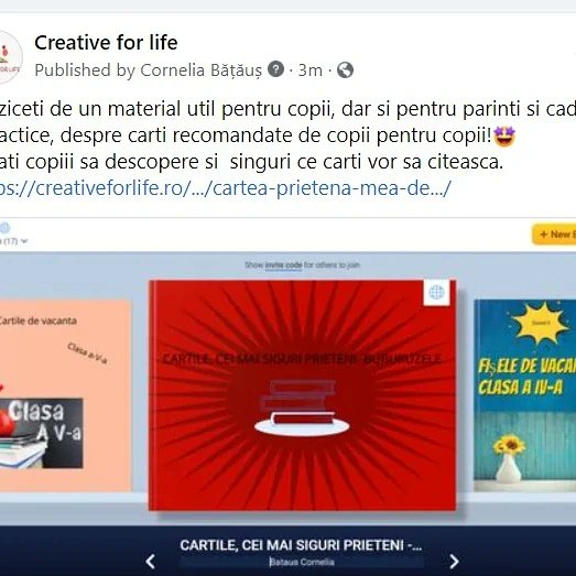 BatausCornelia's tweet photo. Hi, everyone! What do you think about my site,https://t.co/VmjowYzMWx? Here,my students recommend books they read for other children.
https://t.co/ETDH3O7mxA https://t.co/ZbiMpNQrPu