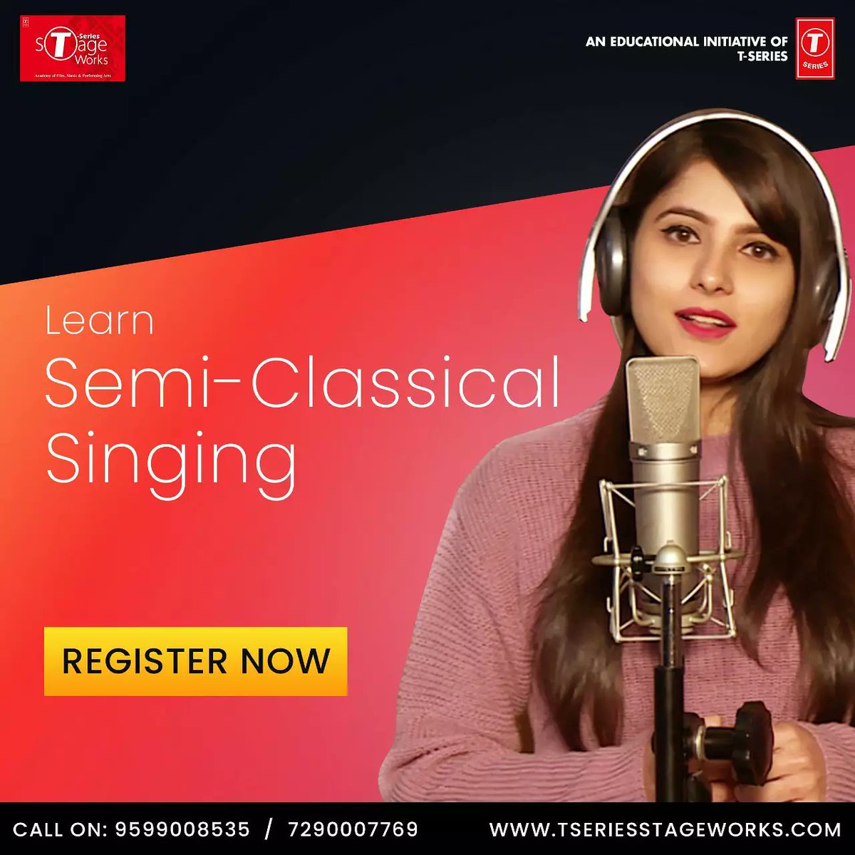 TSeries StageWorks Academy on Twitter "If Singing is your passion, we