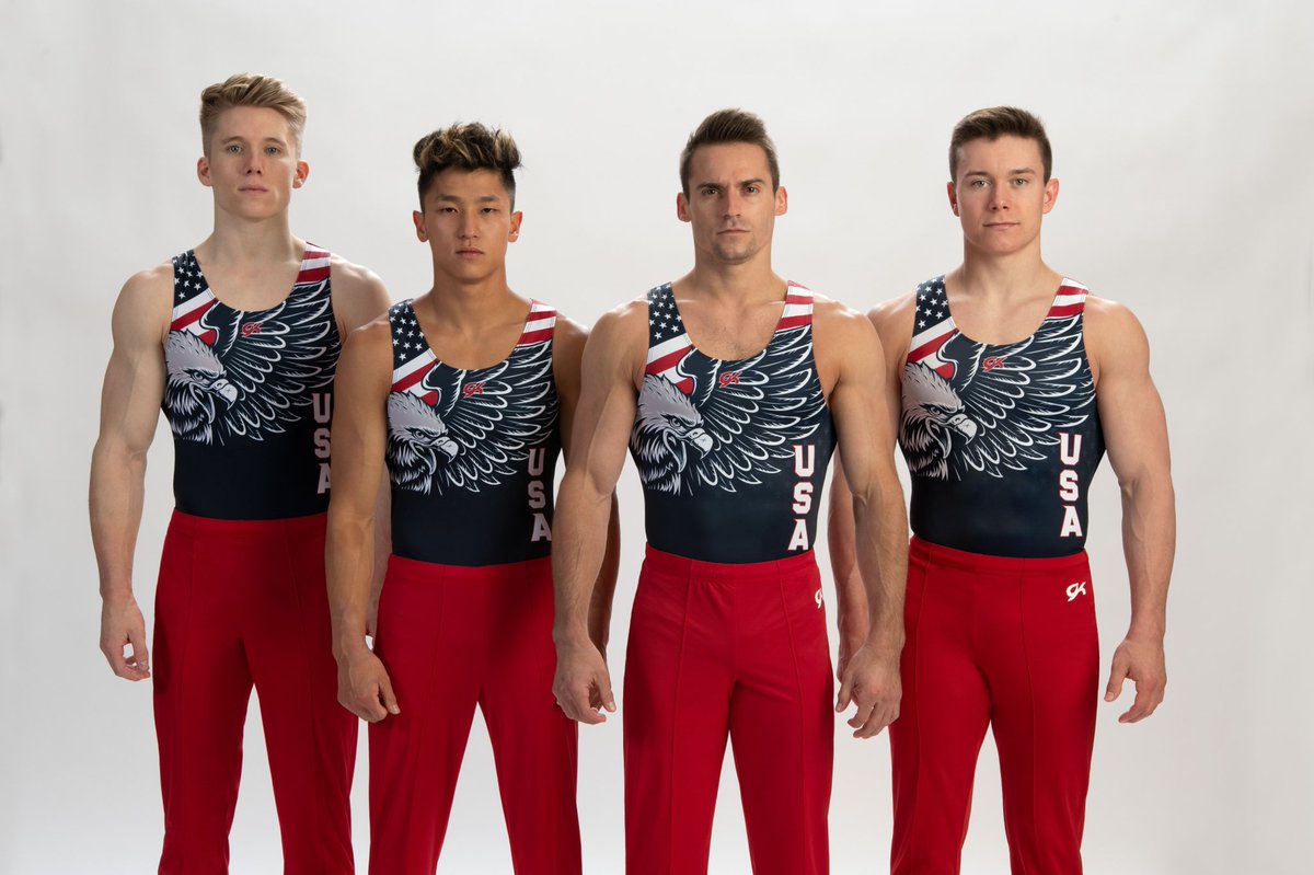 Inside Gymnastics Today S Team Usa Look The Fierce Bald Eagle On The U S Men S Competitive Uniform Symbolizes The Strength And Ferocity Displayed By The Usa Men S Gymnastics Team Shane Wiskus