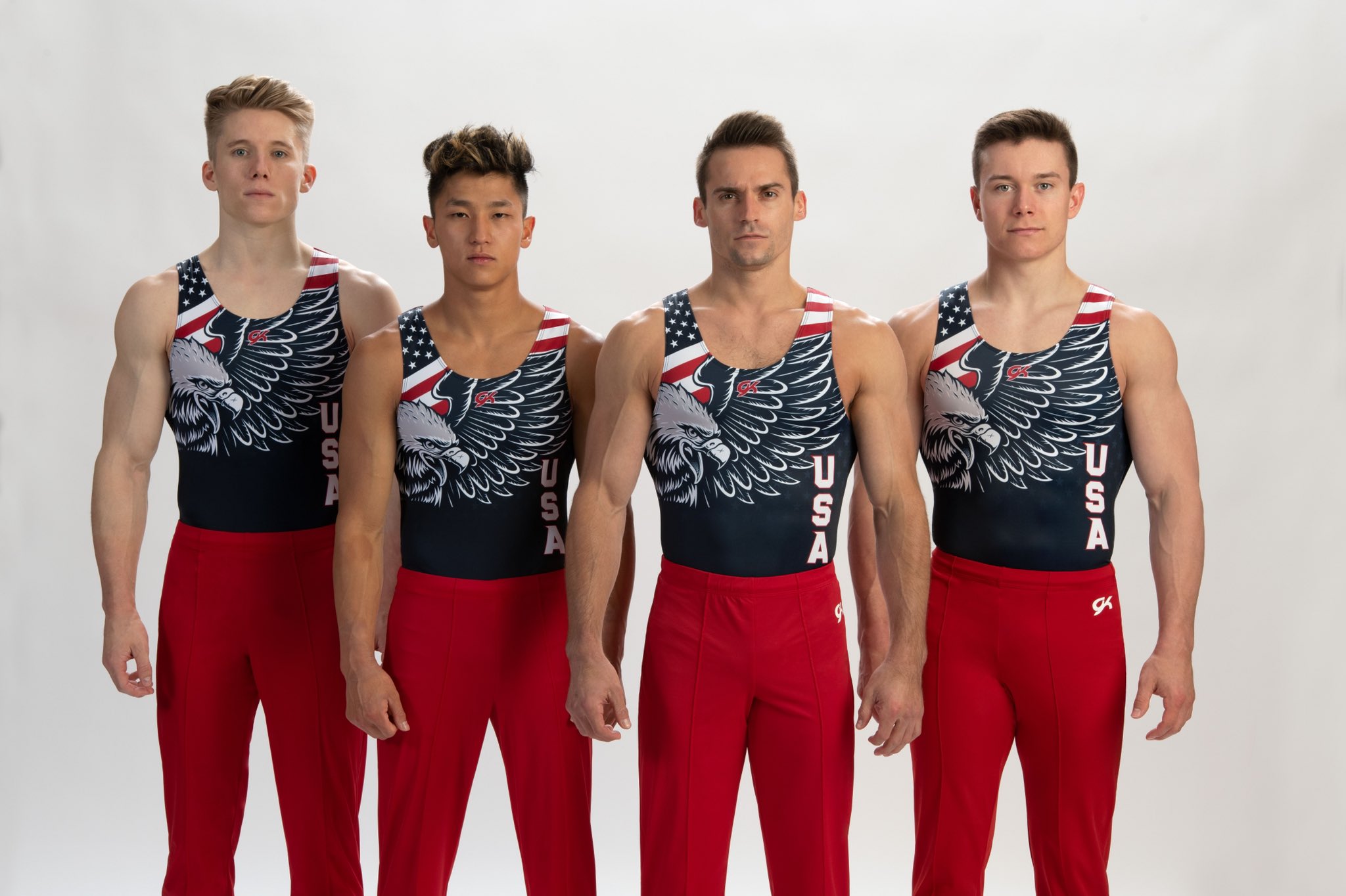 Inside Gymnastics on X: Today's Team USA Look: The fierce Bald Eagle on  the U.S. men's competitive uniform symbolizes the strength and ferocity  displayed by the USA Men's Gymnastics Team. Shane Wiskus